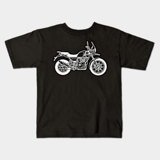 Royal Enfield Himalayan Vintage motorbikes adventure Kids T-Shirt